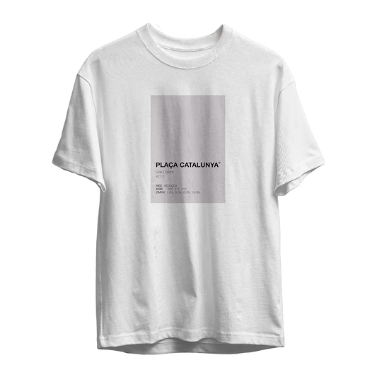 Camiseta Color Plaça Catalunya